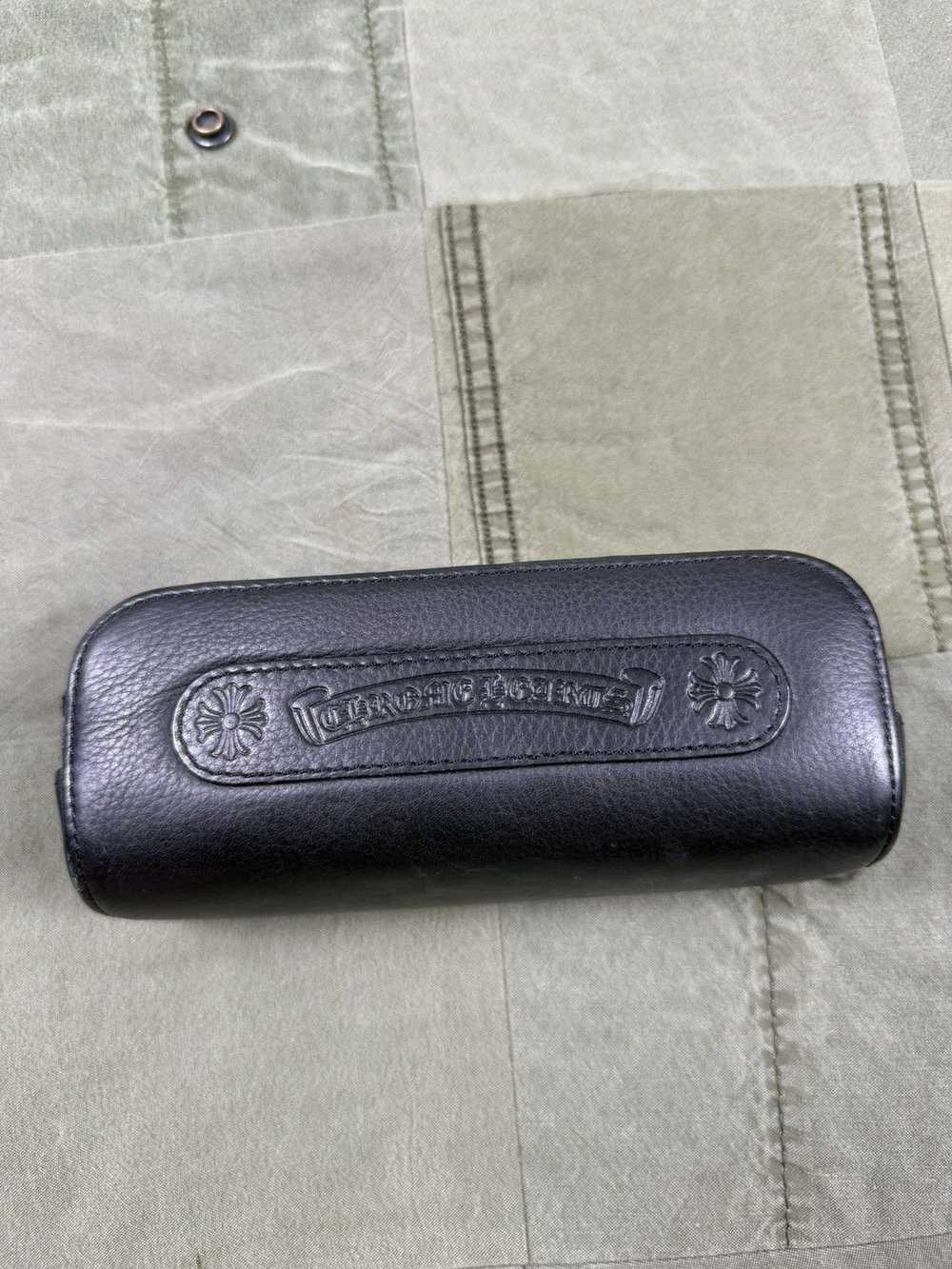 Chrome Hearts Leather Sunglasses Case - image 1