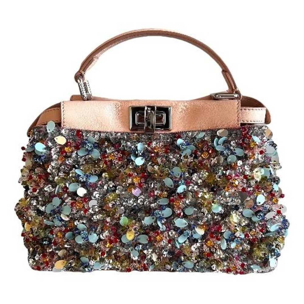 Fendi Peekaboo mini pocket leather handbag - image 1