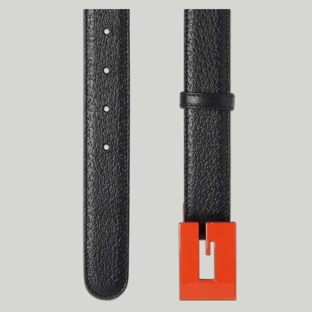 Gucci Leather belt - image 2