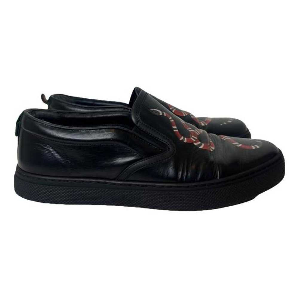 Gucci Leather low trainers - image 1