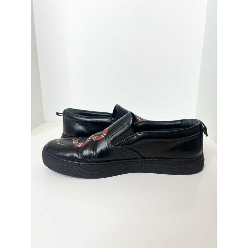 Gucci Leather low trainers - image 6