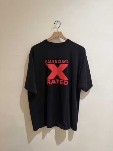 Balenciaga X-Rated print T-shirt BALENCIAGA