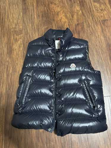 Moncler Moncler navy puffer vest