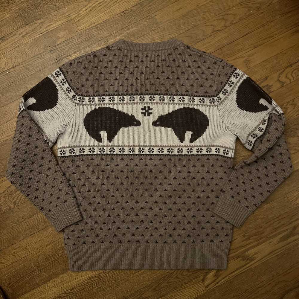 Pendleton VTG Pendleton Fair Isle Bear Sweater La… - image 8