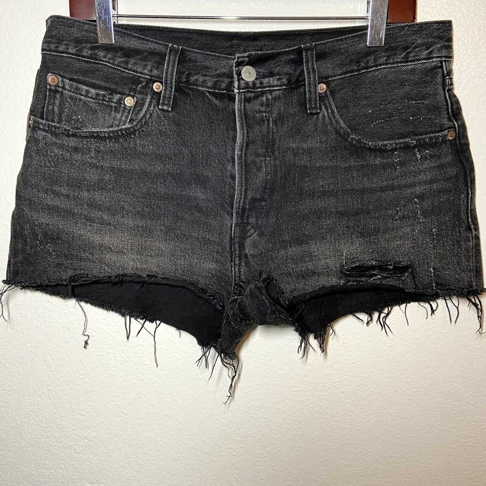 Levi's Levi's 501 Shorts Denim Jean Short High Ri… - image 2