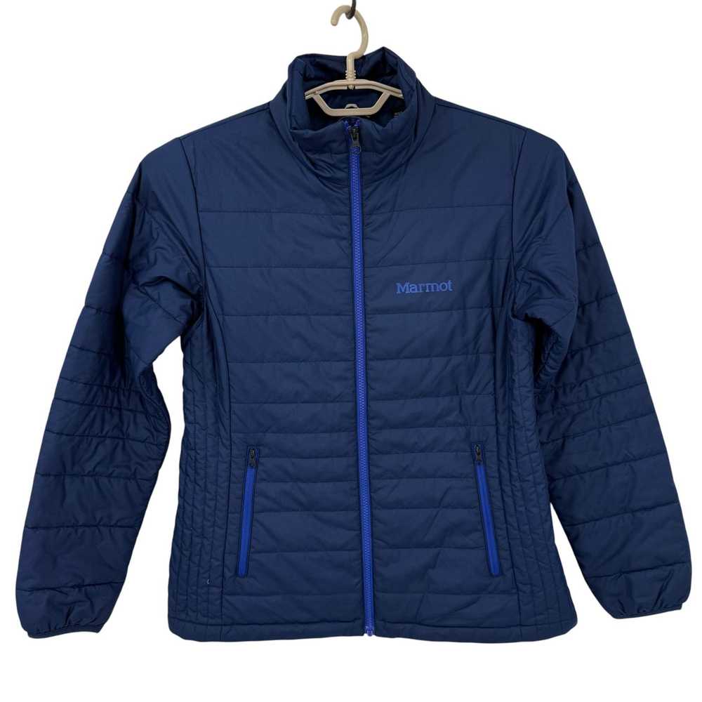 Marmot Marmot Womens Puffer Insulated Jacket Blue… - image 1