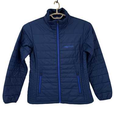 Marmot Marmot Womens Puffer Insulated Jacket Blue 