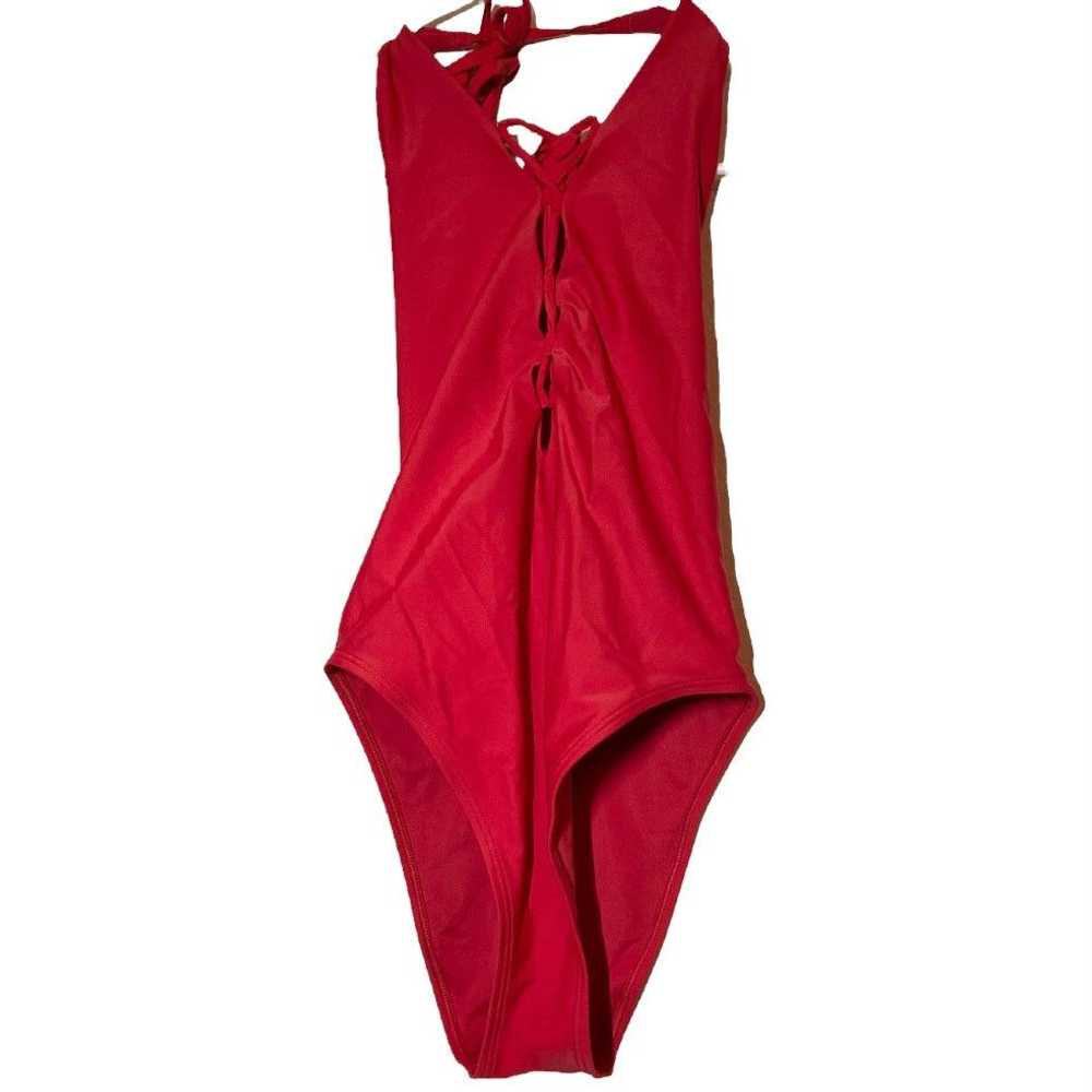 American Eagle Outfitters Aerie Lace Up One Piece… - image 2