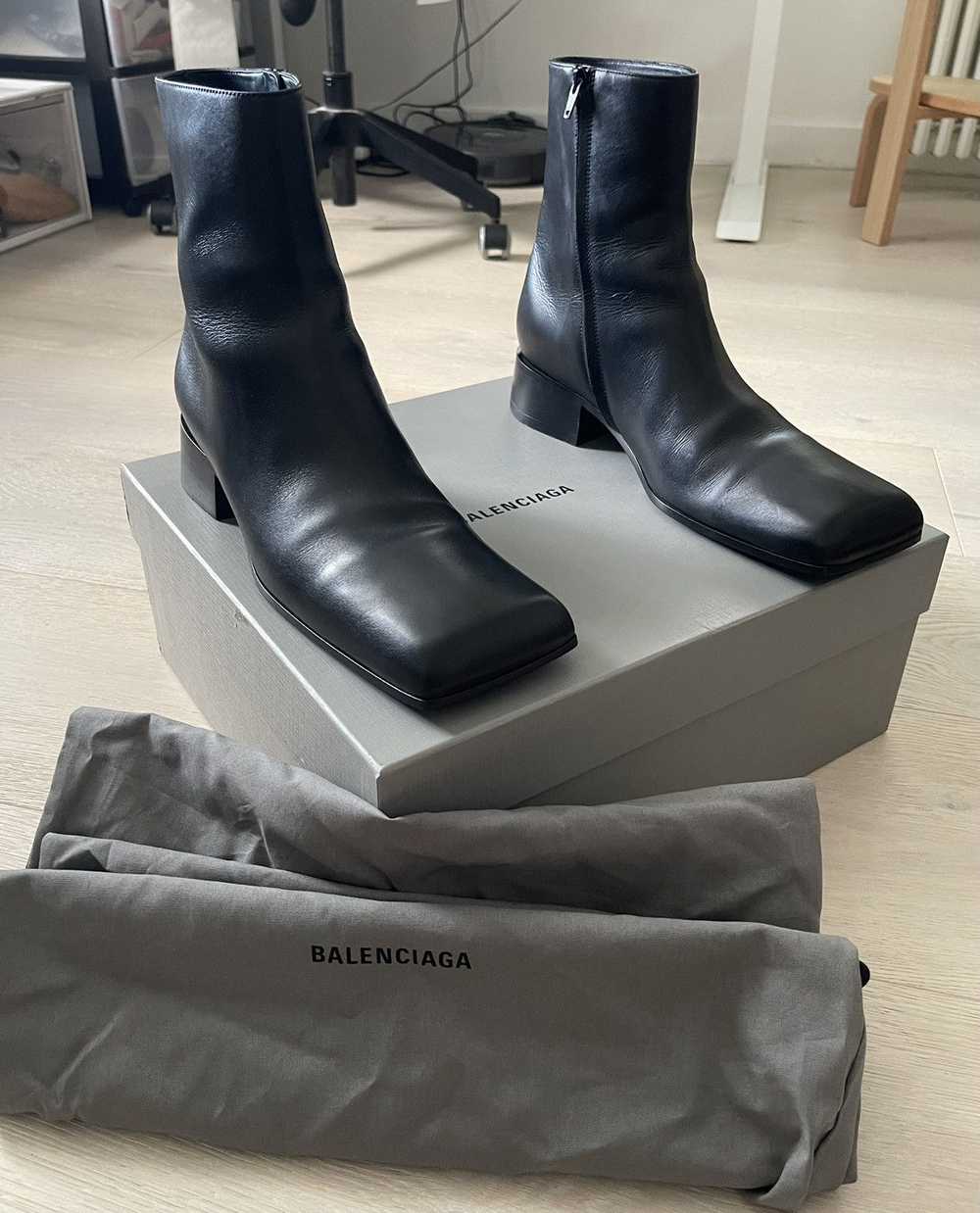 Balenciaga SiZE 13-14 Balenciaga Work Bootie - image 3