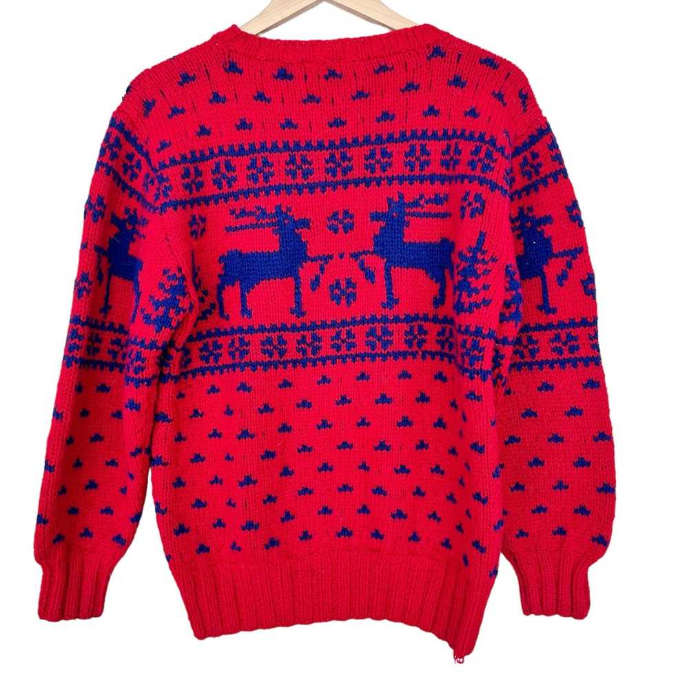 Ralph Lauren Vintage Ralph Lauren Red Reindeer Wo… - image 4