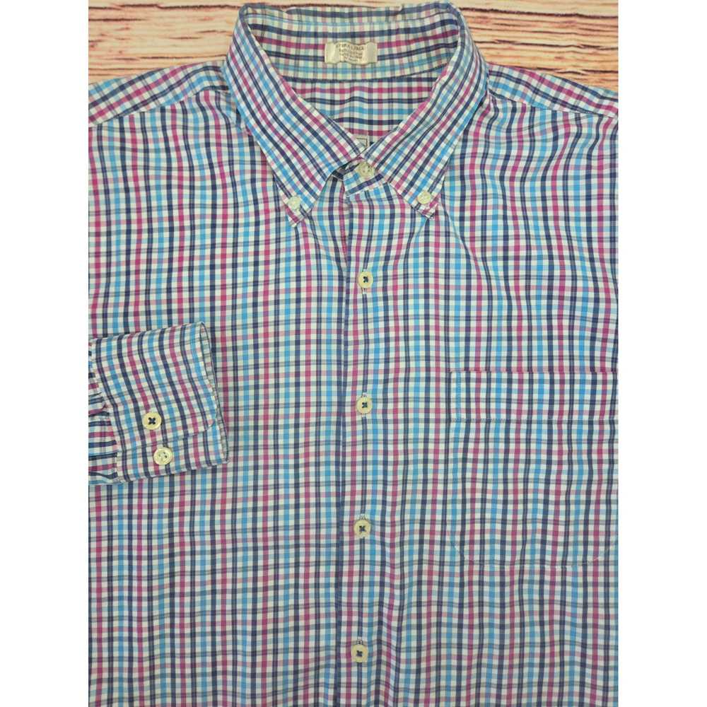 Peter Millar Peter Millar Mens Button-Down Plaid … - image 4