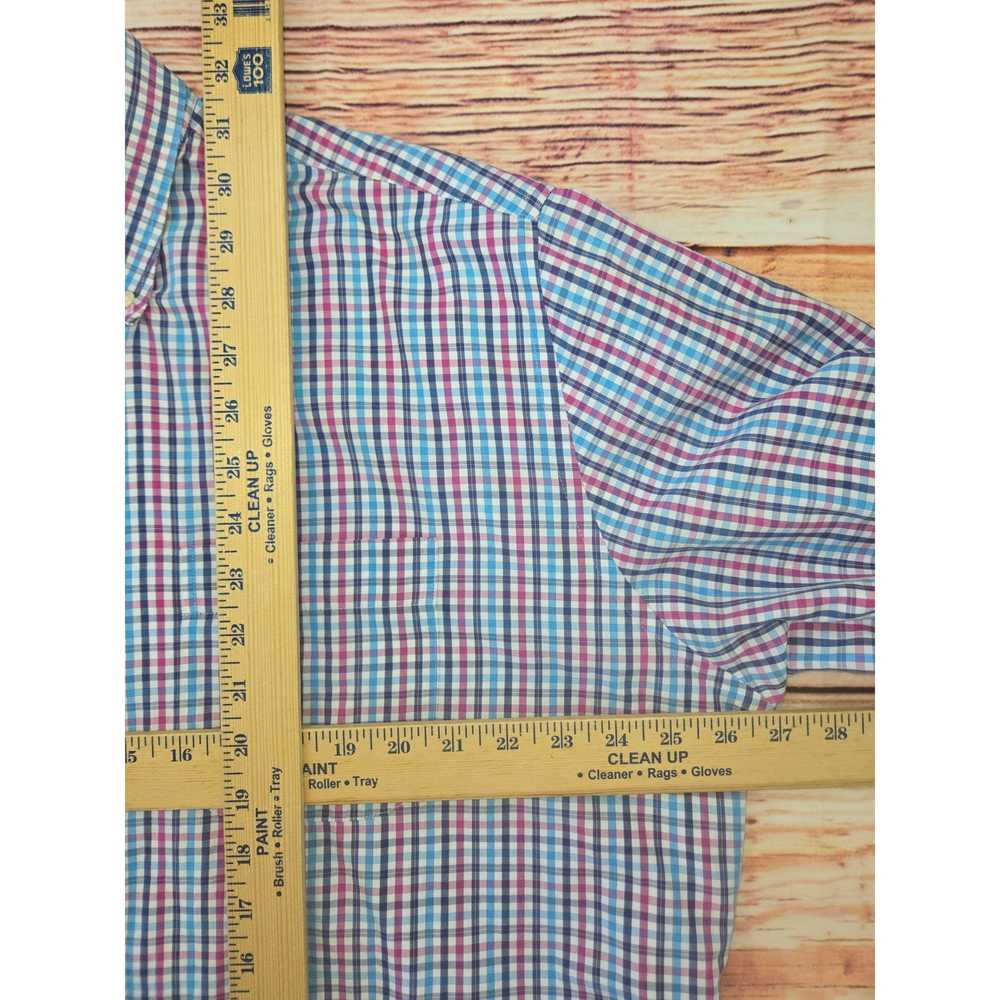 Peter Millar Peter Millar Mens Button-Down Plaid … - image 7