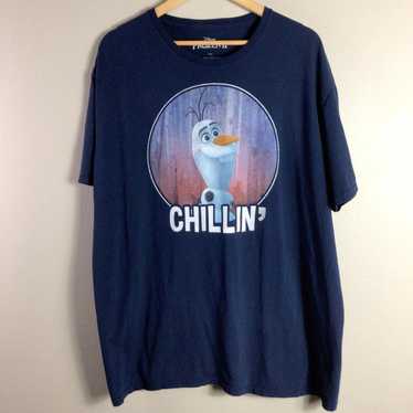 Disney Disney Frozen 2 Olaf Snowman Chillin’ T Sh… - image 1