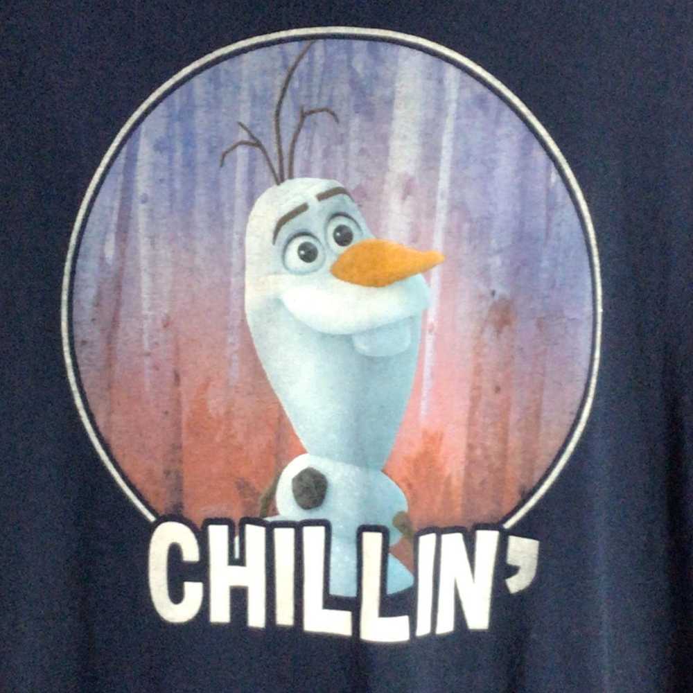 Disney Disney Frozen 2 Olaf Snowman Chillin’ T Sh… - image 2