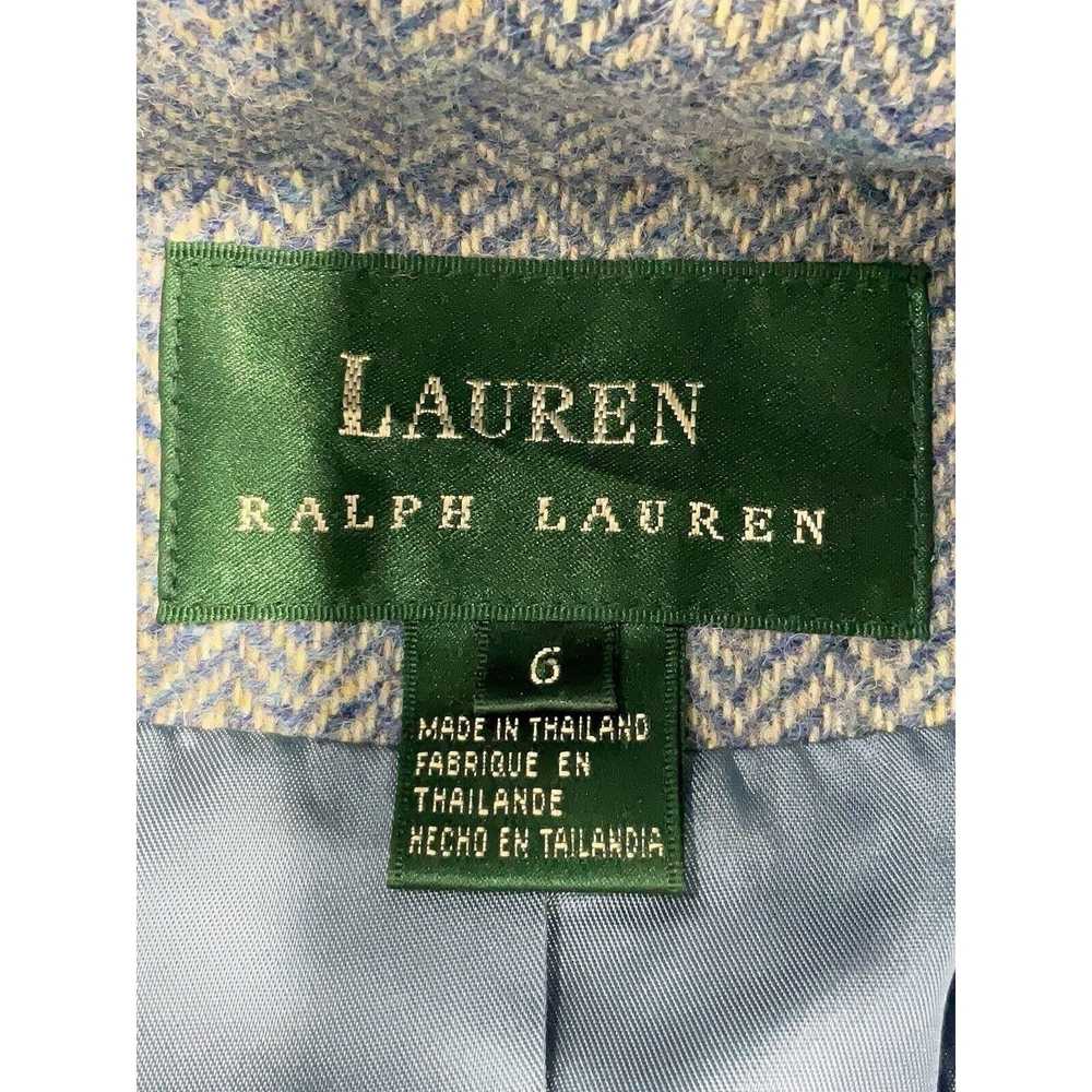 Ralph Lauren Ralph Lauren Herringbone Blazer Sued… - image 3