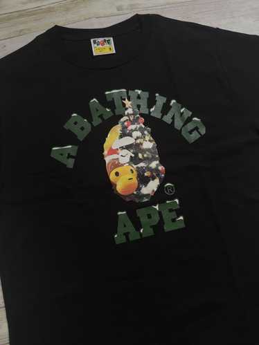 Bape Christmas College Tee - image 1