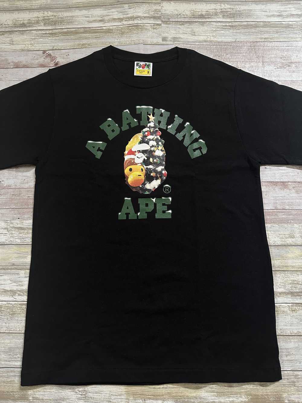 Bape Christmas College Tee - image 2