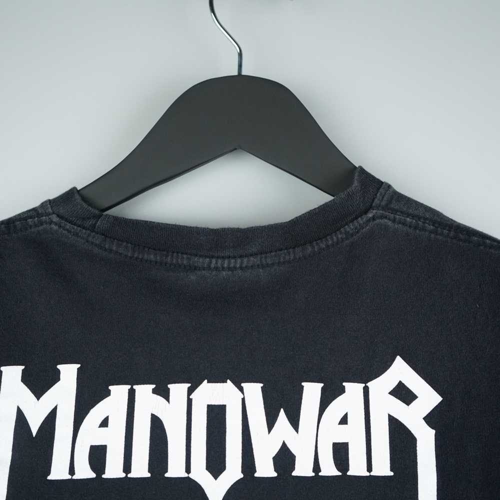 Band Tees × Rock T Shirt × Vintage 1990s Manowar … - image 8