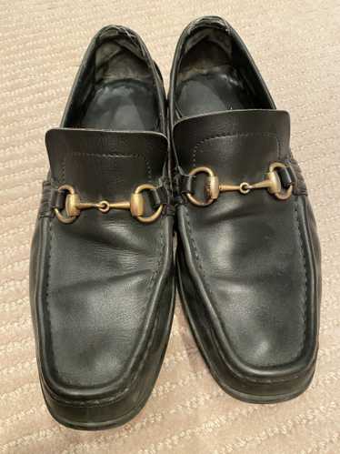 Gucci Black horsebit loafers