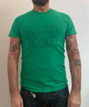 Gildan × Other FRESH FORCE Tshirt HIP HOP 80's St… - image 1