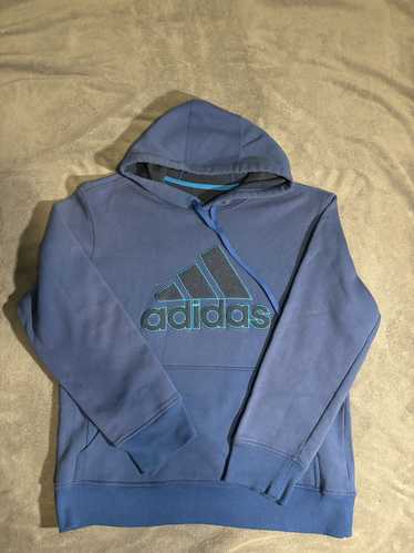 Adidas Vintage Adidas Logo Hoodie Mens Medium