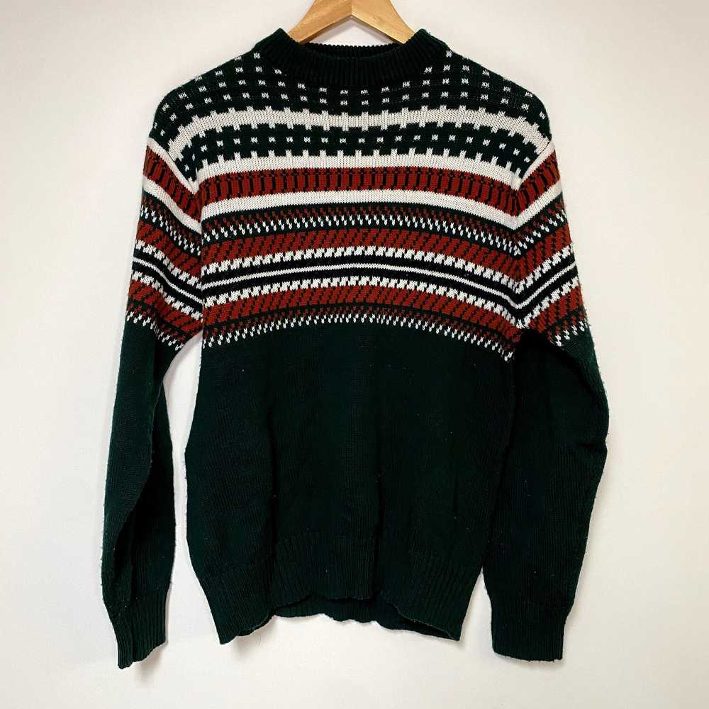 Vintage Vintage Knit Sweater 90s Christmas Sweate… - image 1