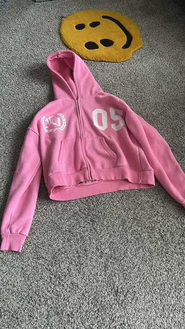 Streetwear F U UNIVERSITY PINK HOODIE