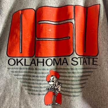 Hanes vintage 80s NCAA OKLAHOMA STATE UNIVERSITY … - image 1