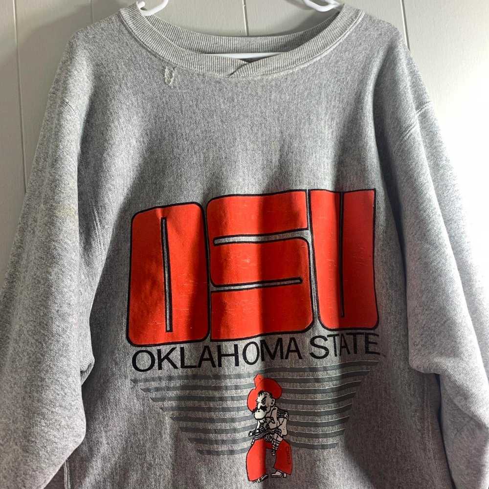 Hanes vintage 80s NCAA OKLAHOMA STATE UNIVERSITY … - image 3