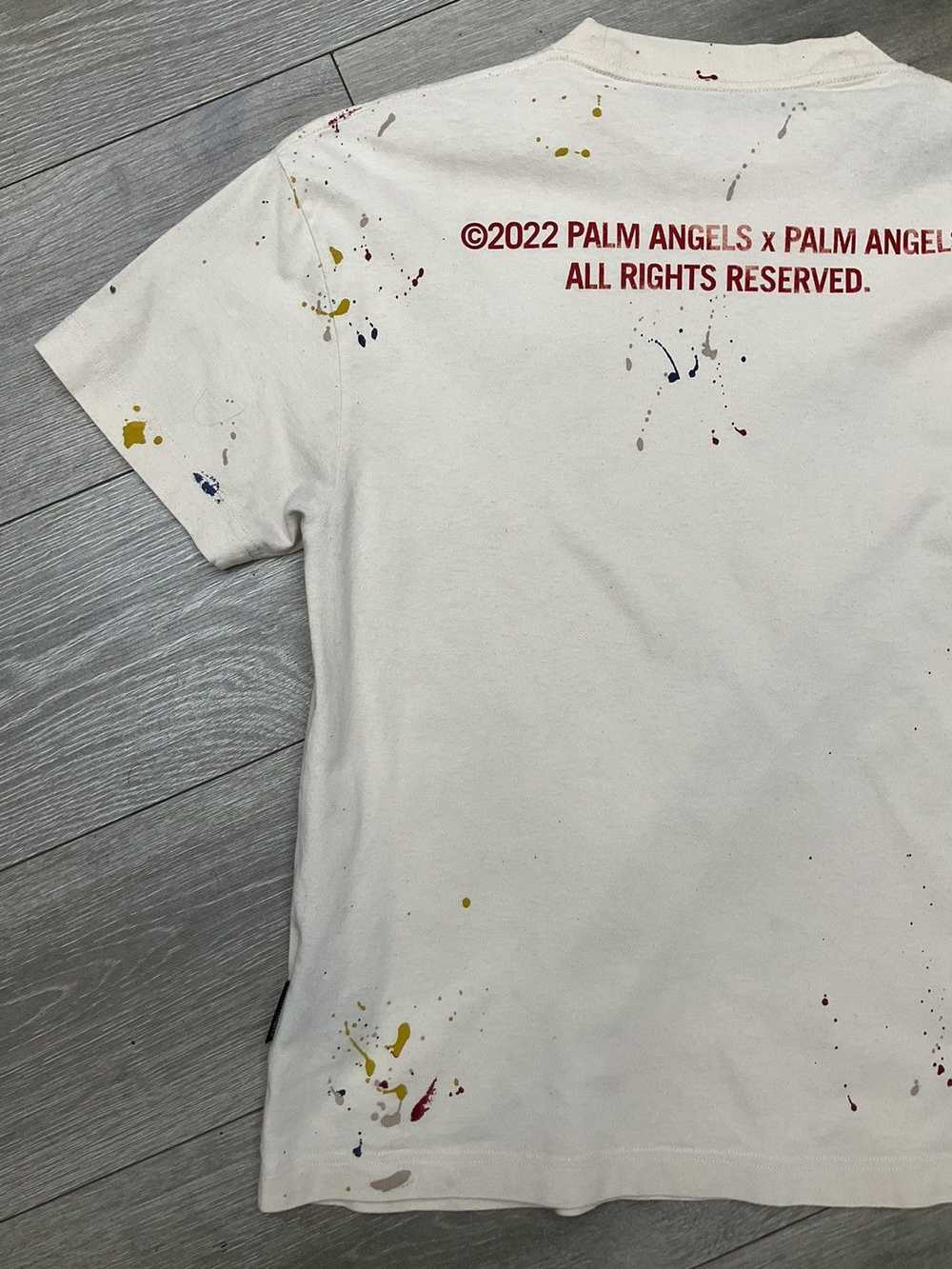 Palm Angels Palm Angels Logo Cream T-shirt - image 7