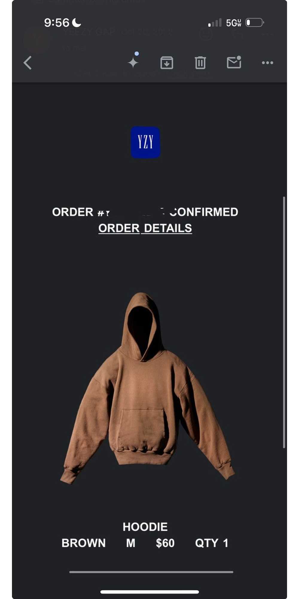 Gap × Kanye West × Yeezy Season Yeezy Gap hoodie … - image 5