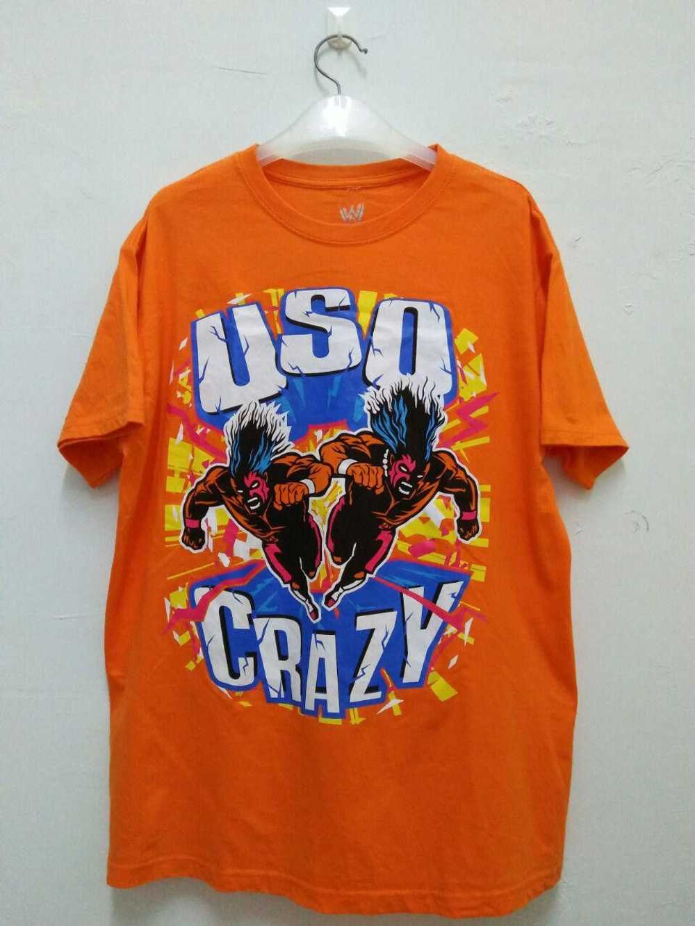 Streetwear × Wwe × Wwf 💥💥WWE WWF 2014 USO CRAZY - image 1