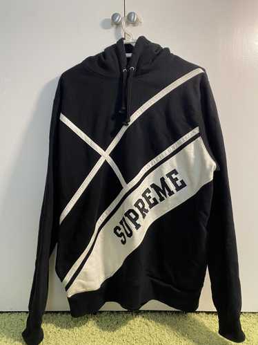 Supreme Supreme Diagonal Hooded Sweatshirt