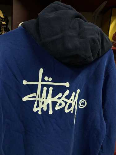 Streetwear × Stussy × Vintage Stussy Blue Y2K Men’