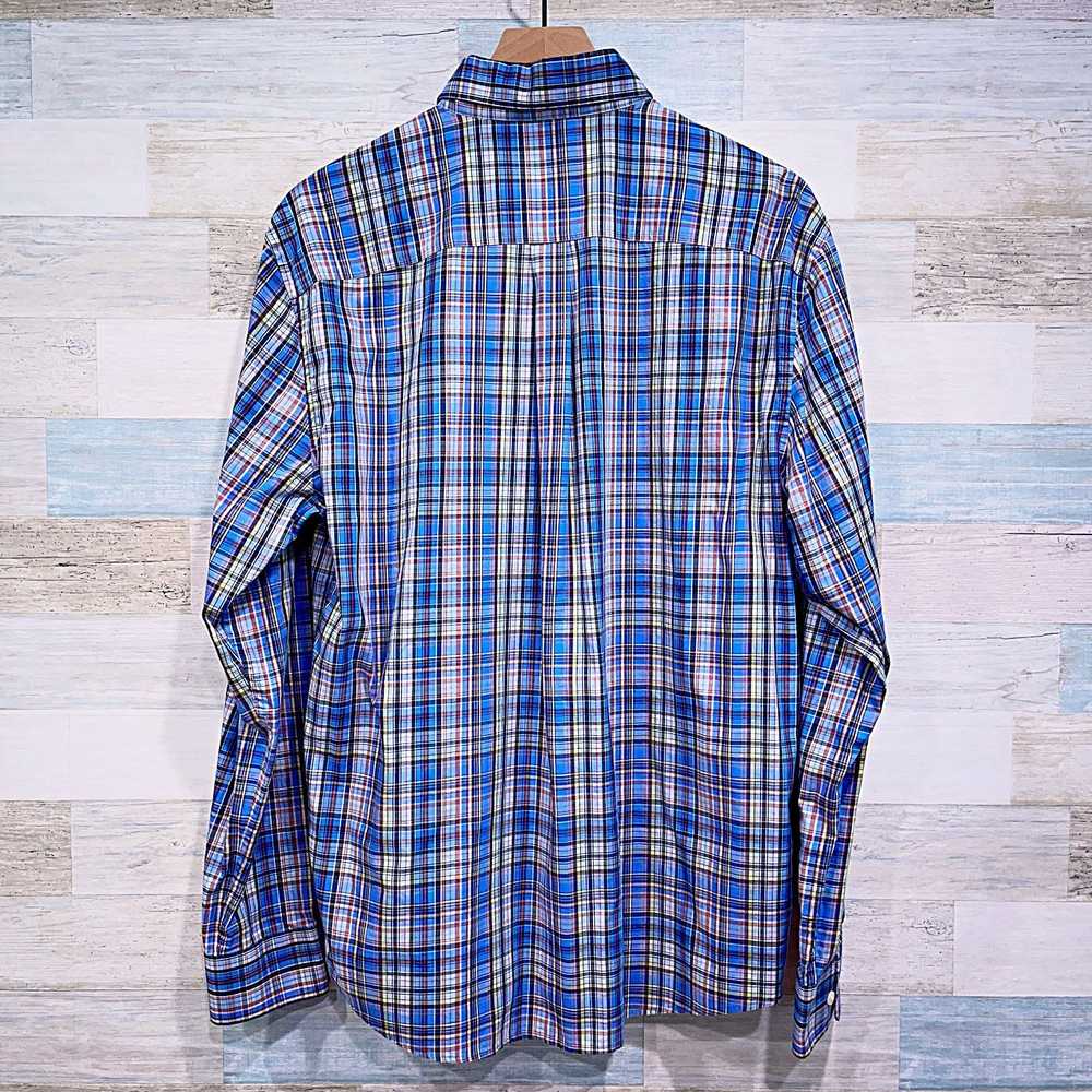 Johnnie O Johnnie O Twill Button Down Shirt Blue … - image 3