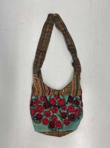 Designer Handcrafted Floral Shoulder Bag