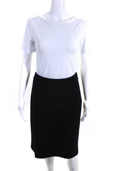 Jil Sander Womens Knee Length Pencil Skirt Black S