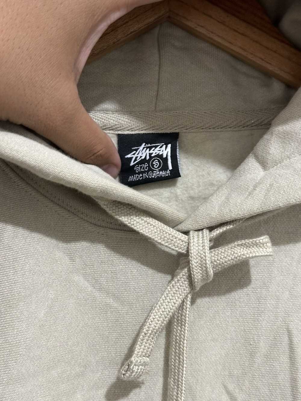 Stussy Stussy back hood embroidered hoodie - image 3