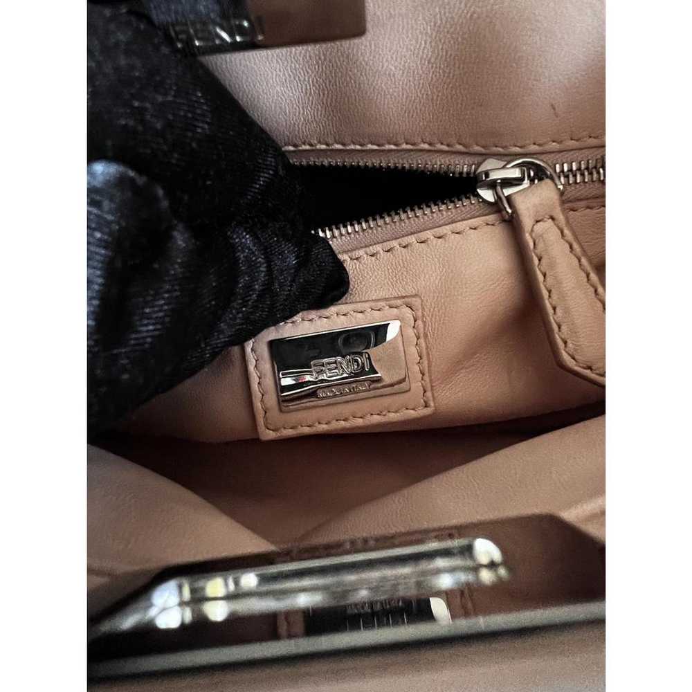 Fendi Peekaboo mini pocket leather handbag - image 7