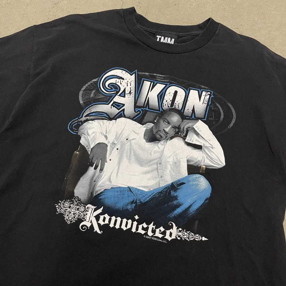 Vintage Vintage 2007 Akon Rap Tee - image 2