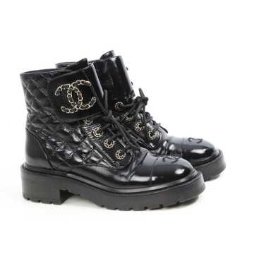 Chanel Patent leather boots