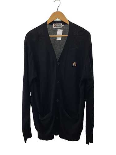 A BATHING APE cardigan Jacket black XL Used