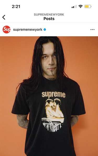 Streetwear × Supreme × Vintage Supreme Kiss Tee