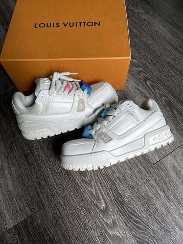 Louis Vuitton Louis Vuitton White Maxi Trainer Sn… - image 1