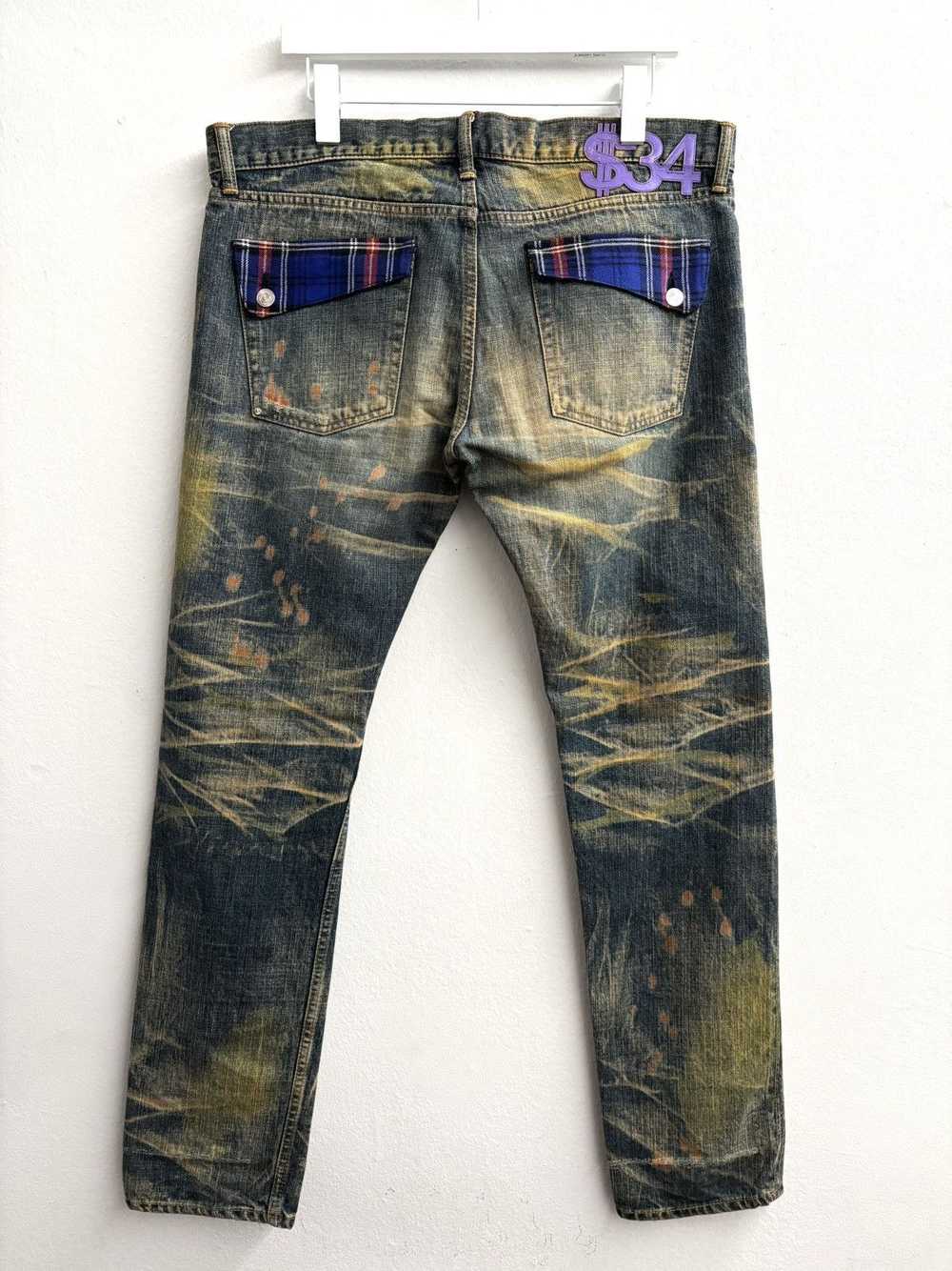 Swagger Swagger Paint Splatter Denim - image 2