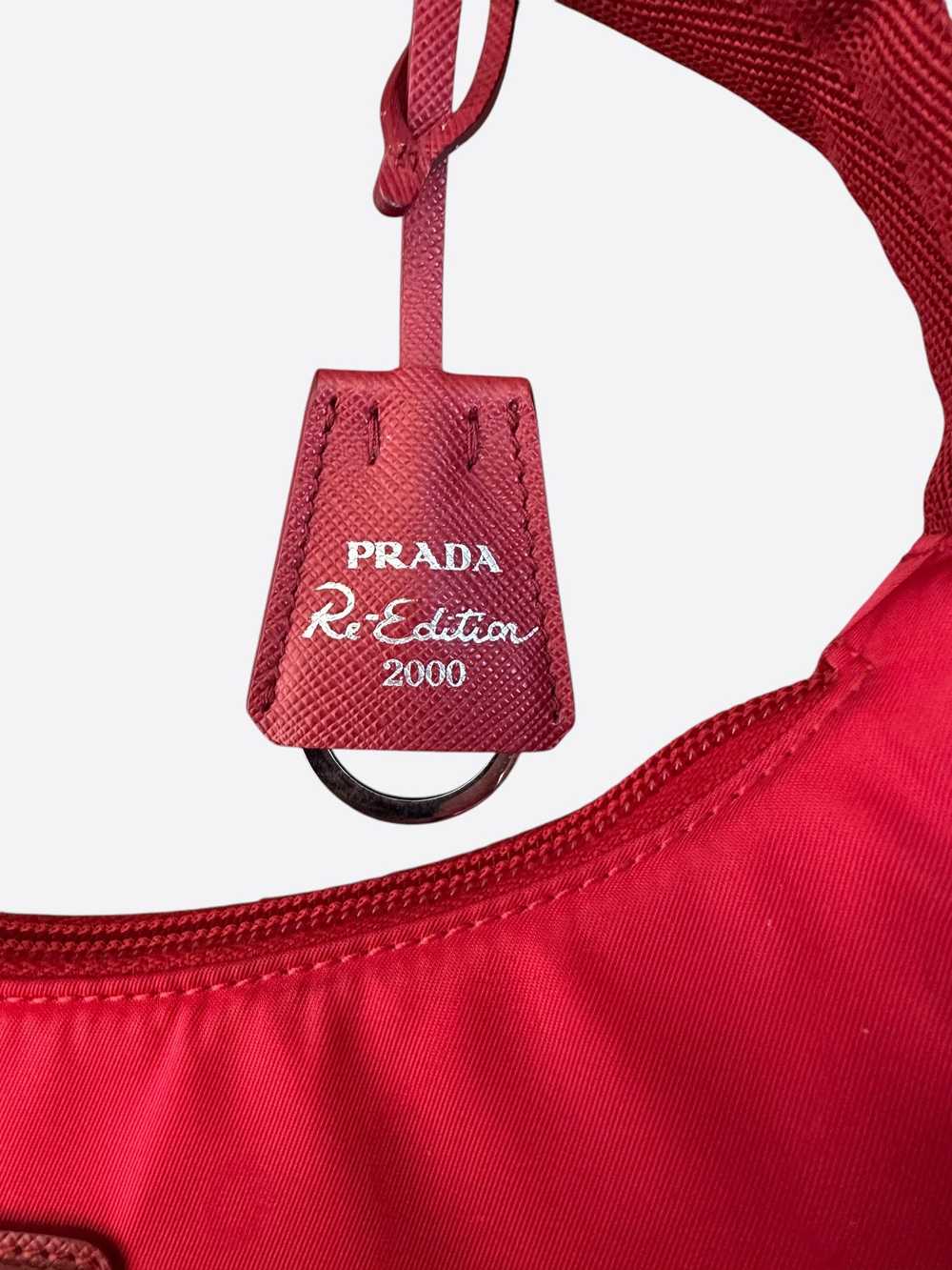 Prada Prada Red Re-edition 2005 Mini Bag - image 7