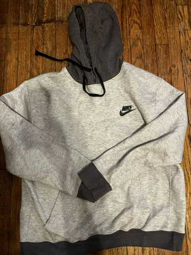 Nike grey nike hoodie