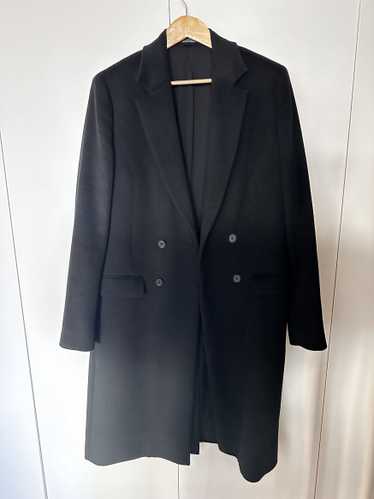 Allsaints Allsaints Double Breasted Overcoat