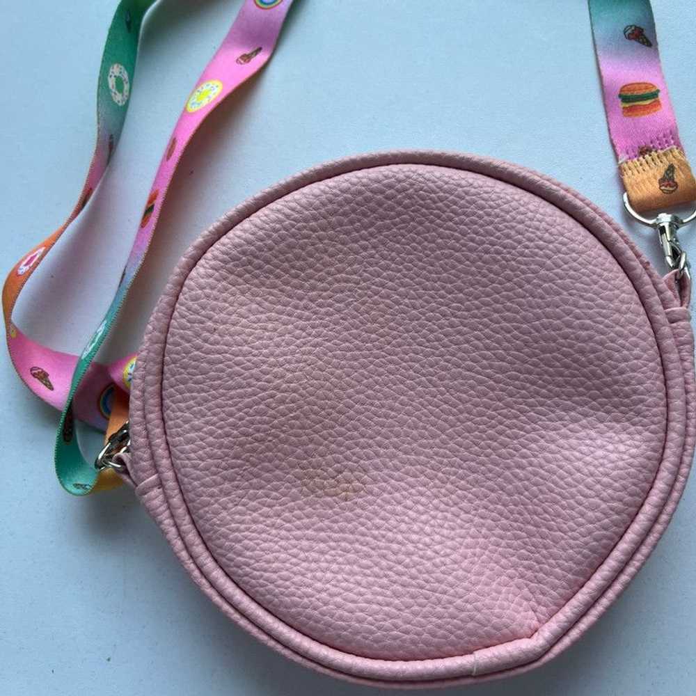 Designer Circular Crossbody Bag with Pop-it Senso… - image 2