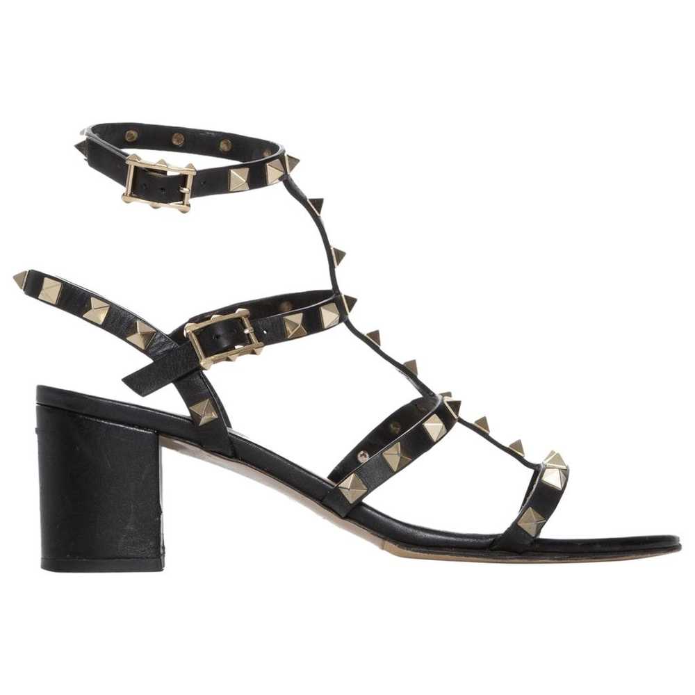 Valentino Garavani Rockstud leather sandal - image 1